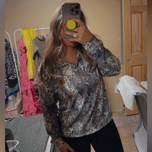 Carhartt camo long sleeve